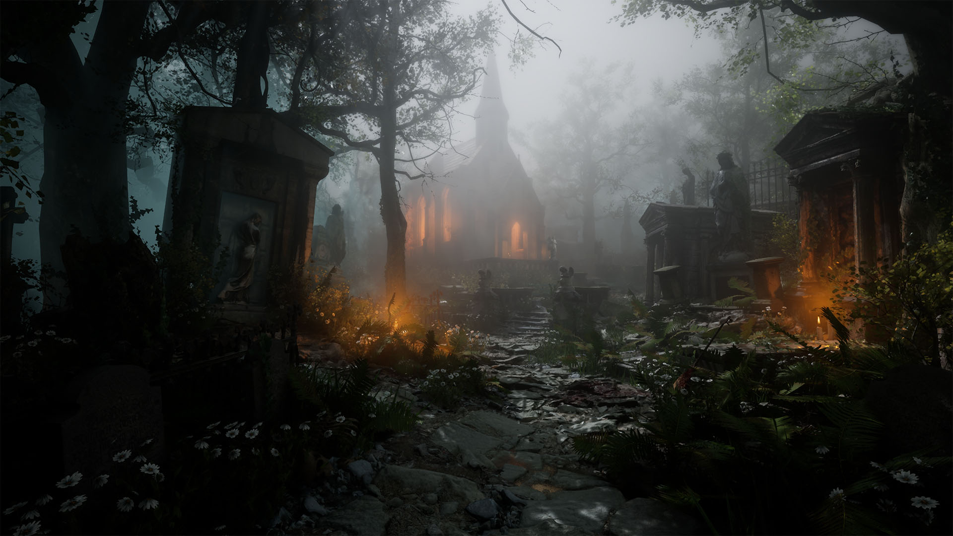 Nightmare Within — horror game screenshot with real-time global illumination